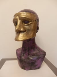 Image 5 of Gold Bauta Mask