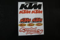 Image 2 of KTM Decal Sheets