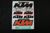 KTM Decal Sheets