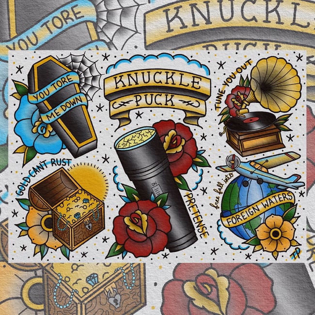 Knuckle Puck Flash Sheet