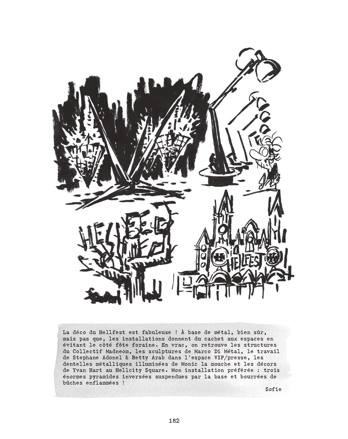 Image of Welcome to HELL(fest) L'INTÉGRALE - 8 ans de HELLFEST en BD reportage (2012-2019)