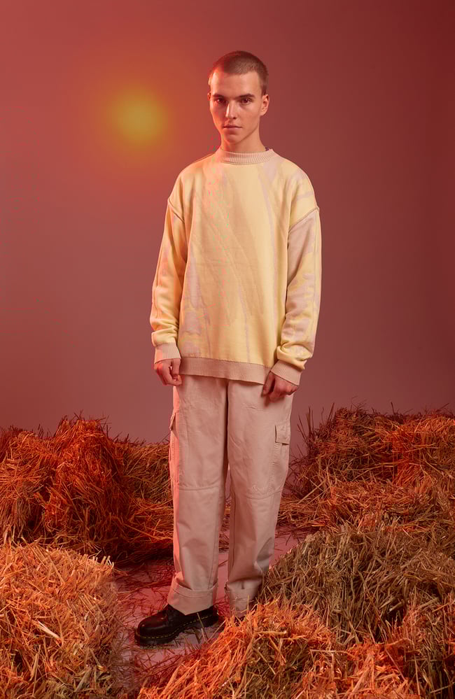 Fuga Amor reversible sweater III