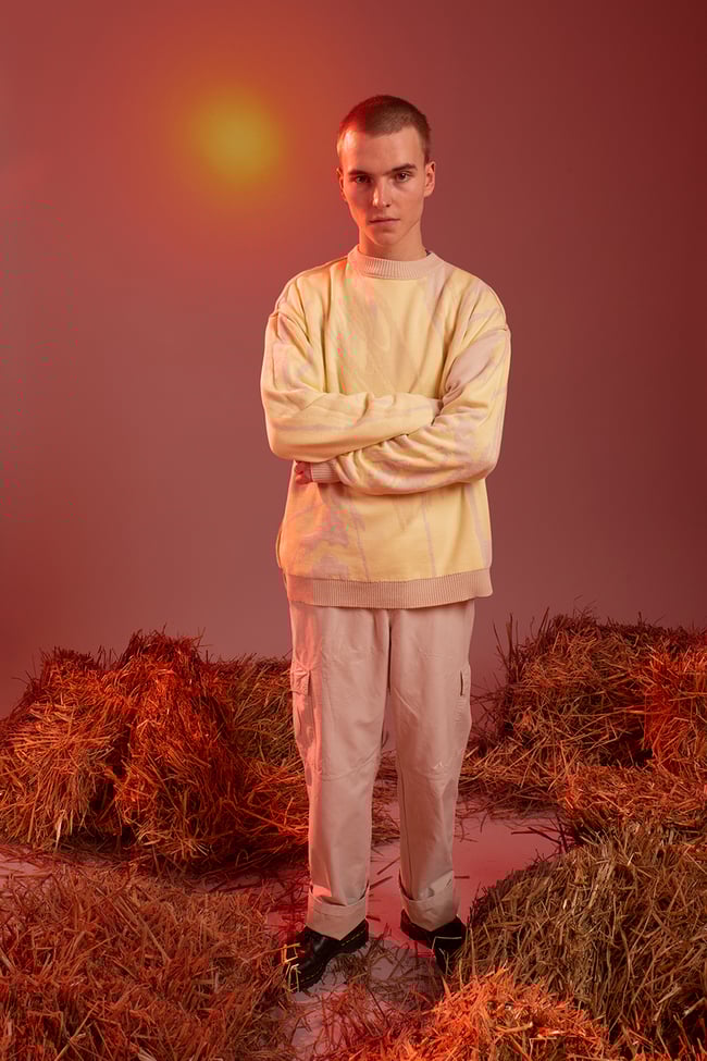 Fuga Amor reversible sweater III