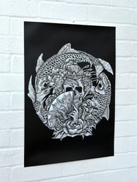 Geisha Black - Art poster