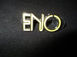 Image of Brian Eno Logo Metal Badge