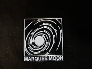 Image of Television Marquee Moon Logo Metal Badge