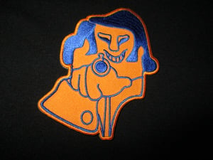 Image of Stereolab Orange "Cliff" Logo Patch