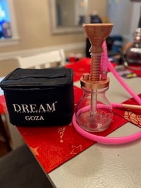 Travel hookah with carrying case 