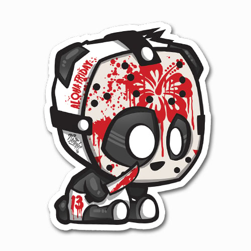 Image of Panda Jason Sticker