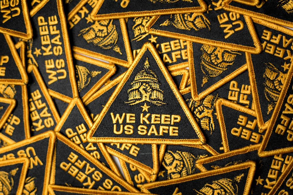 Image of We Keep Us Safe Logo Patch
