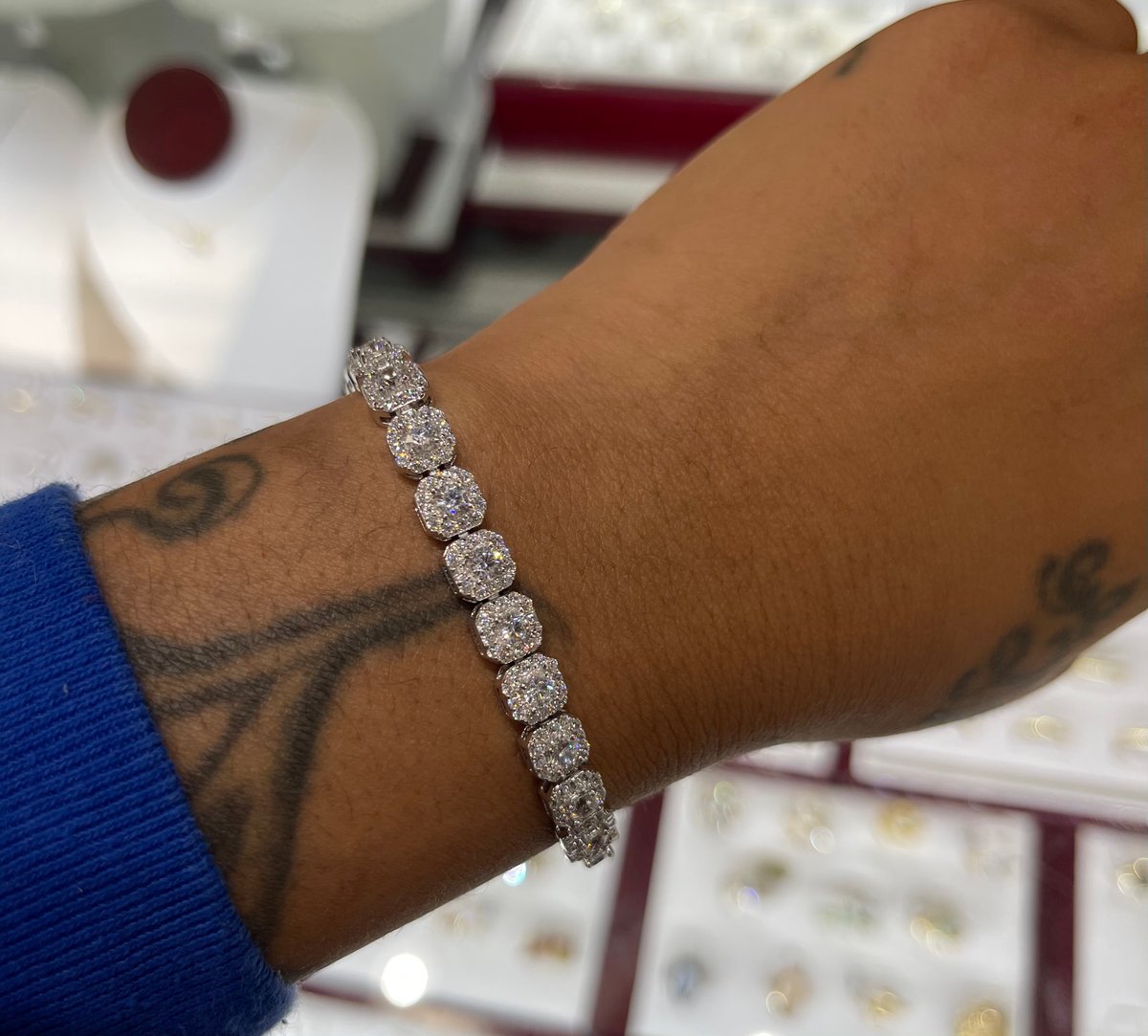 Iced out Diamond Bracelet | JewelzByD