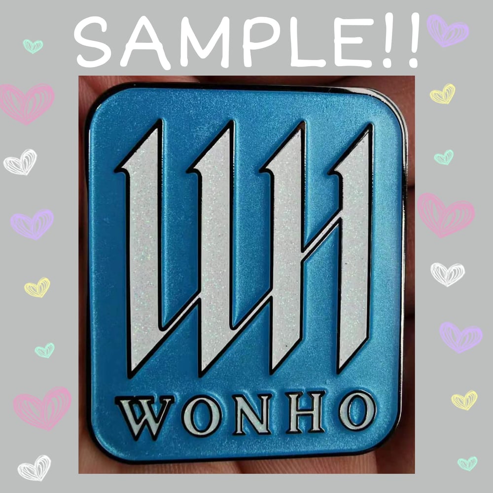 Image of Wonho Logo Pin - In Stock! 
