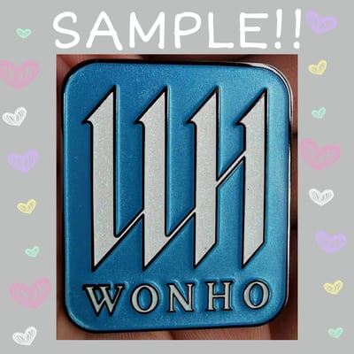 Image of Wonho Logo Pin - In Stock! 