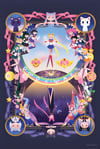 Sailor Moon and Scouts