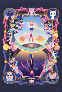 Image 1 of Sailor Moon and Scouts