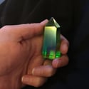 Green Aura Quartz Crystal