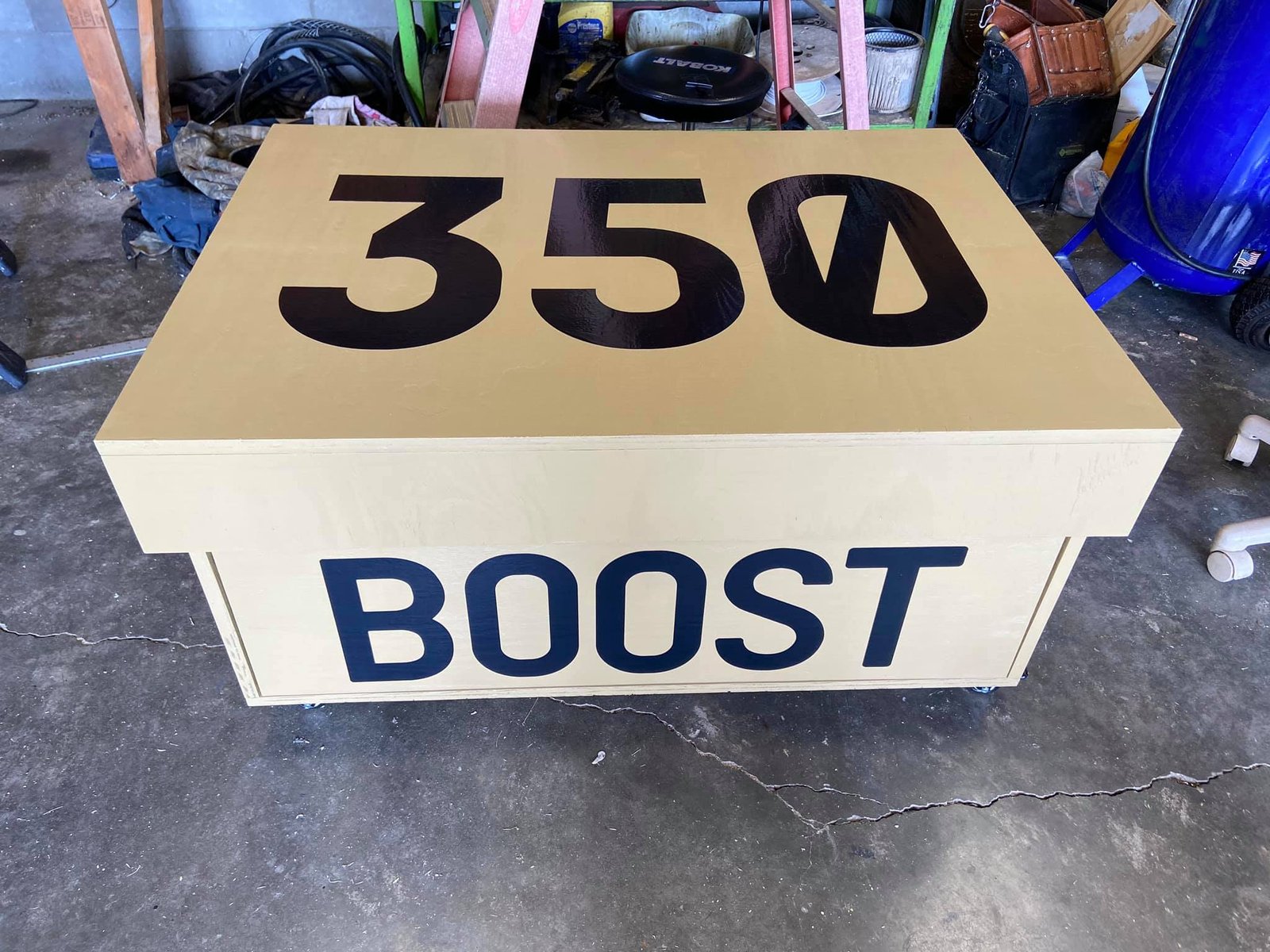 Giant Yeezy 350 Shoebox Storage Dame s Custom Woodwork