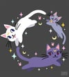 Sailor Moon Luna Clear Vinyl Sticker