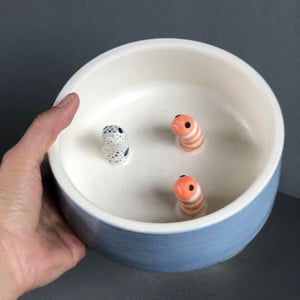 Image of Garden eels dog bowl (slow feeder)
