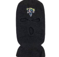 Black PowerPuff Ski Mask ( PRE - ORDER )