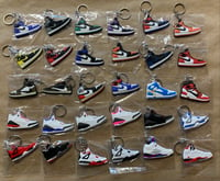 Image 1 of (3) Sneaker Keychains