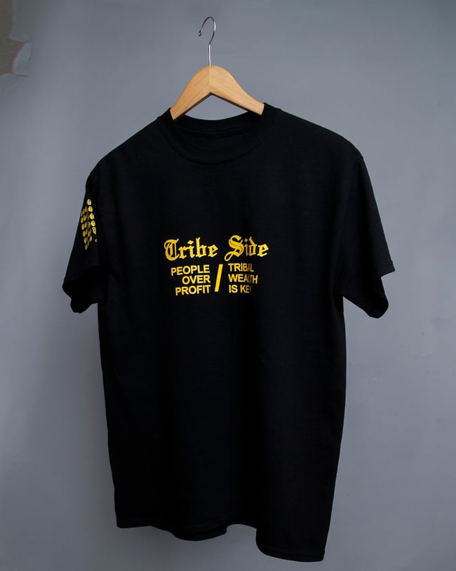 The Message Tee (black)