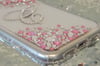 Cascade Pink Moon Jewel iPhone 11 with initial C Reduced to £35 from £65