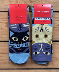 Image 3 of BLUE CAT SOCKS