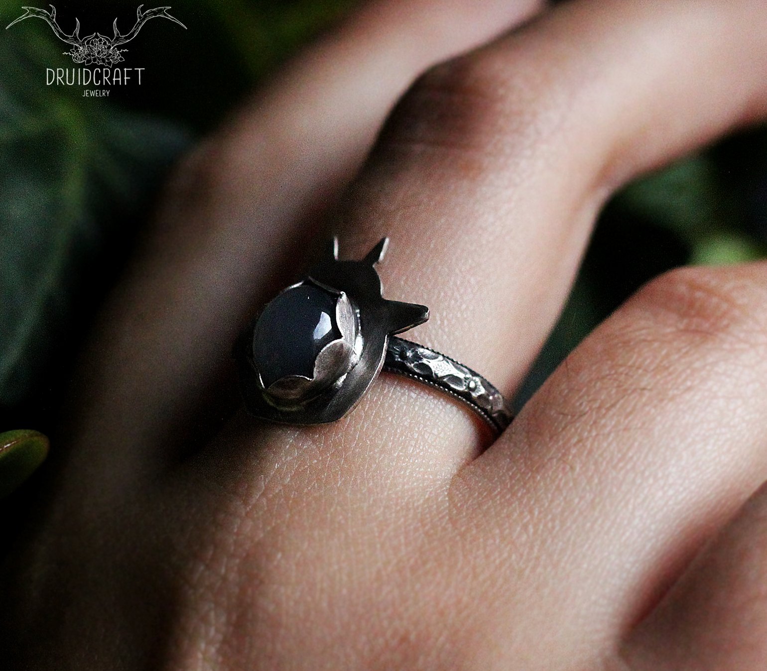 Crescent Moon Ring - handMADE Montana