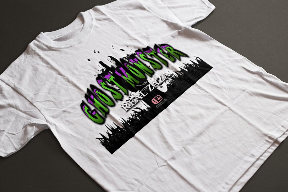 Image of GHOST MONSTER REAL ZAZA T-SHIRT