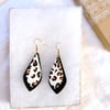 Animal print earrings 