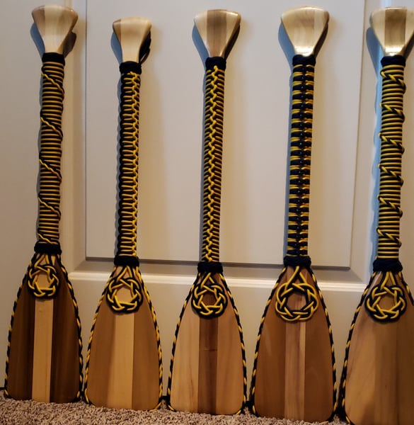 Image of 3ft paddle with paracord wrap only