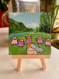 Image 2 of Mini Custom Canvases + Easel