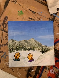 Image 4 of Mini Custom Canvases + Easel