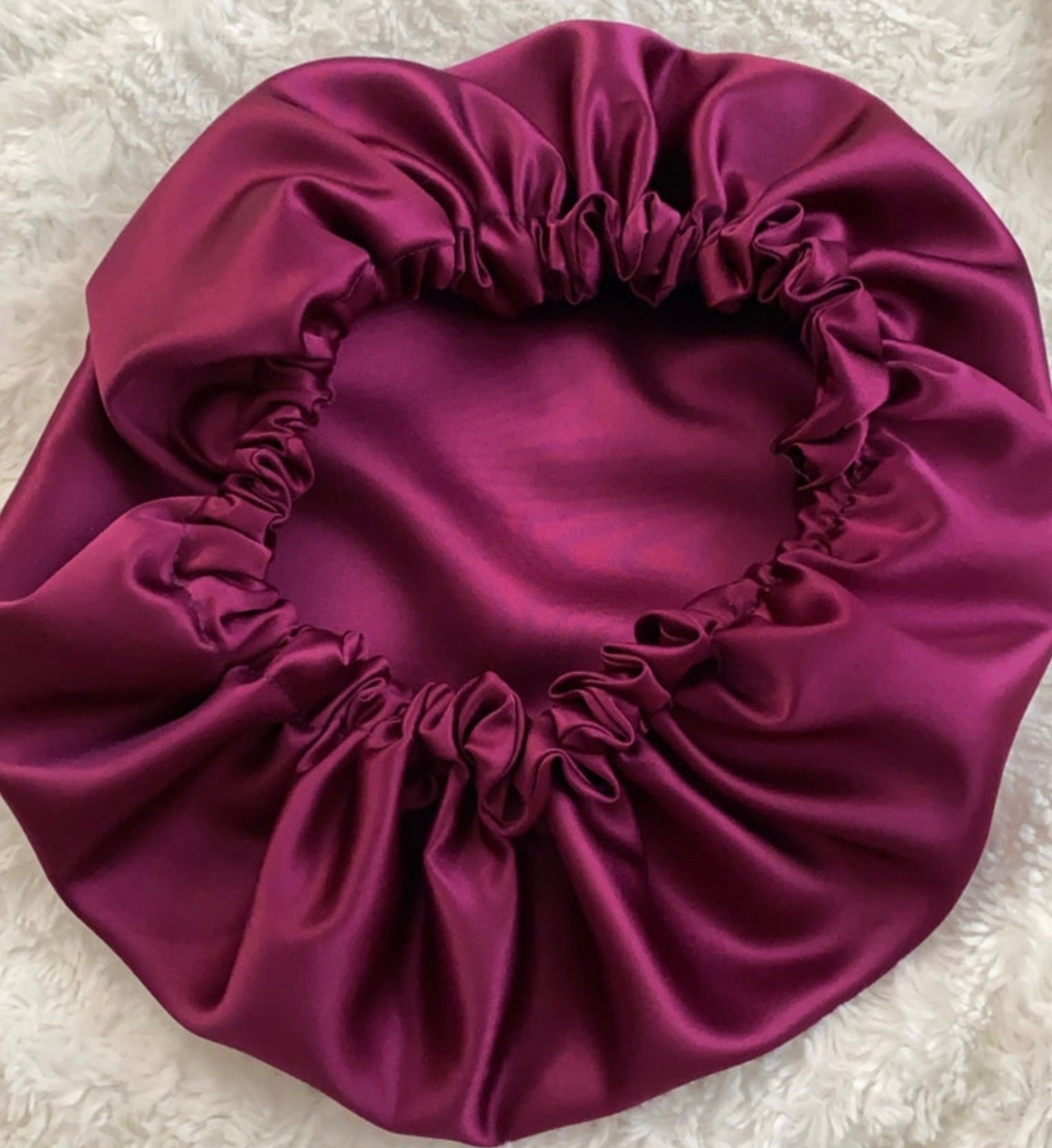 Image of Standard elastic satin bonnet