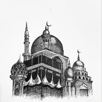 Mosque Drawing 