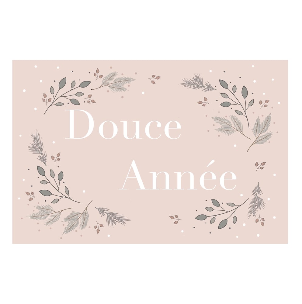 Image of Carte - Douce Année 