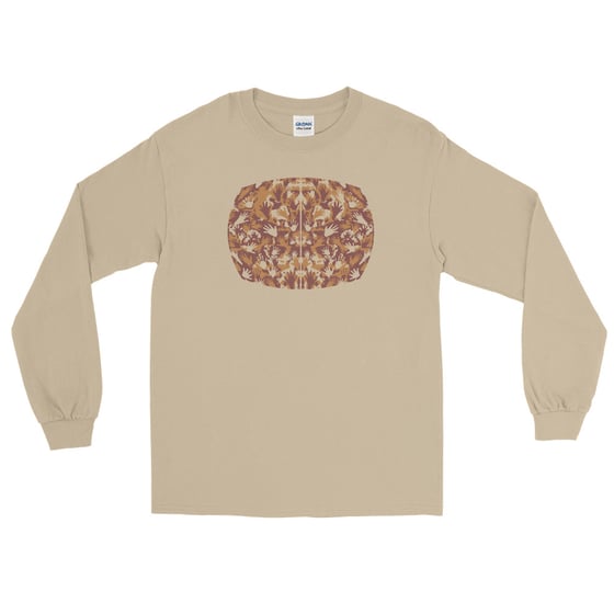 Image of "The Space Between" - Gildan Long Sleeve Tee - Sand