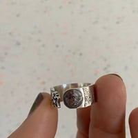 Image 1 of Moon and stars ring