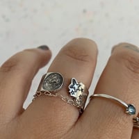 Image 3 of Moon and stars ring