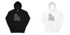TEA AND SAGE MANTRA HOODED SWEATSHIRT