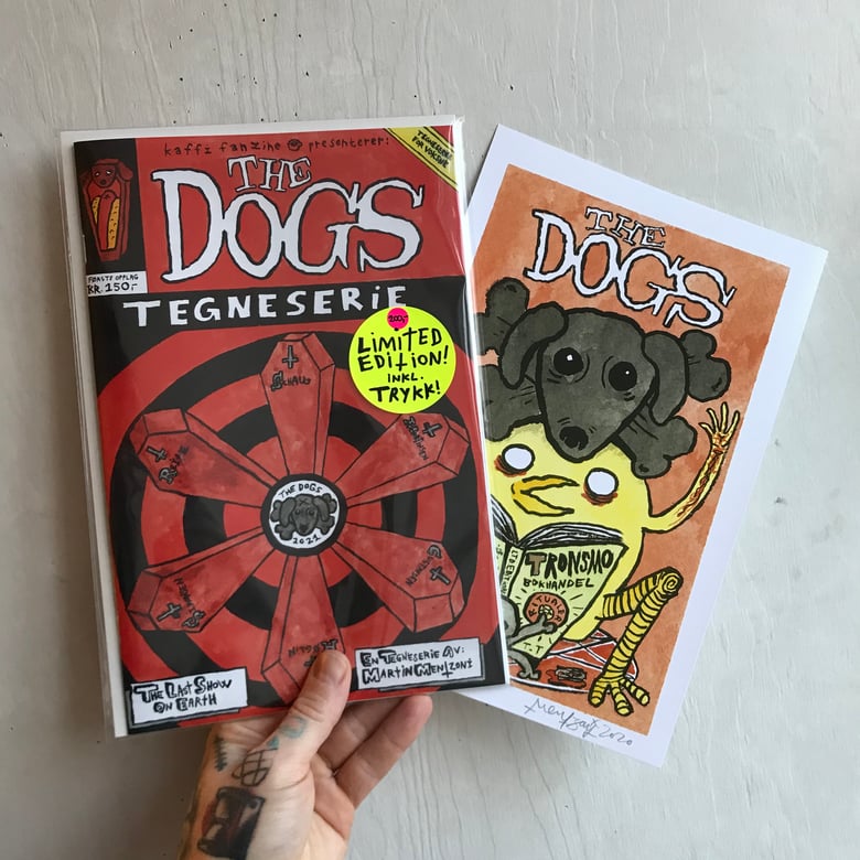Image of The Dogs Vol.2 inkl.ORIGINAL TEGNING!