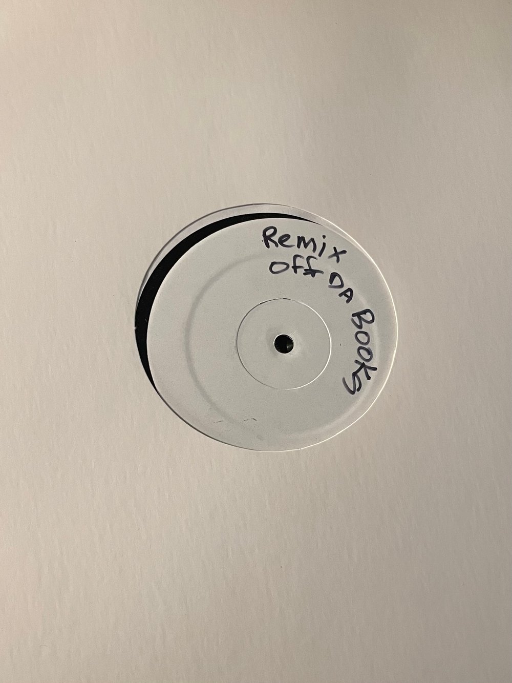 Image of OFF THE BOOKS WHITE LABEL TEST PRESS 