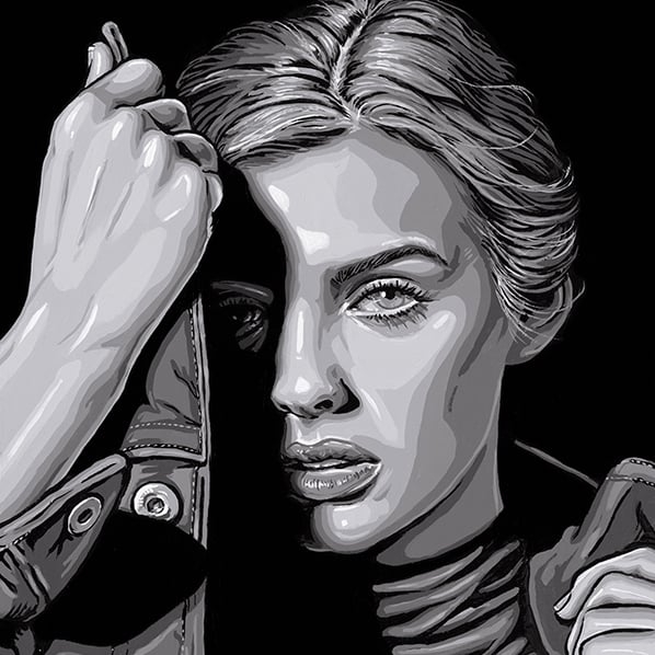 She Cloak - Original Painting