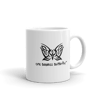 ONE BADASS BUTTERFLY LOGO MUG