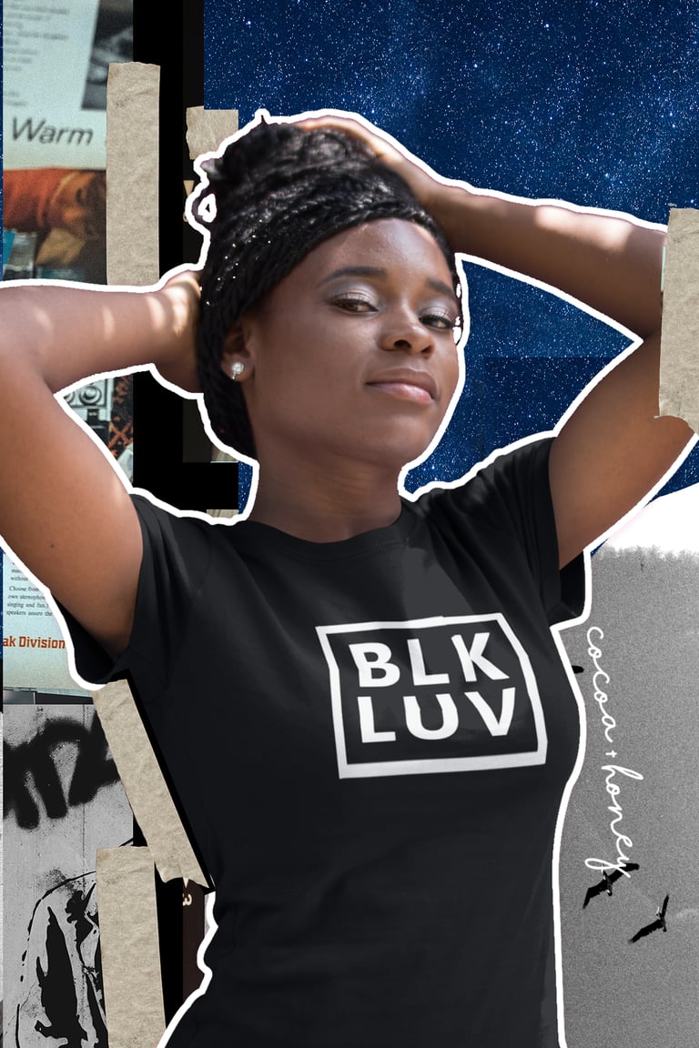 BLK LUV Short-Sleeve Unisex T-Shirt