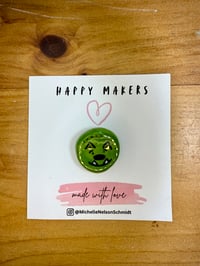Image 2 of Whatif Monster Ceramic Worry Stone (dots) - Free Shipping in Contiguous US