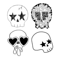 Skulls Sticker Pack