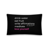 LOVE YOURSELF MANTRA PREMIUM PILLOW