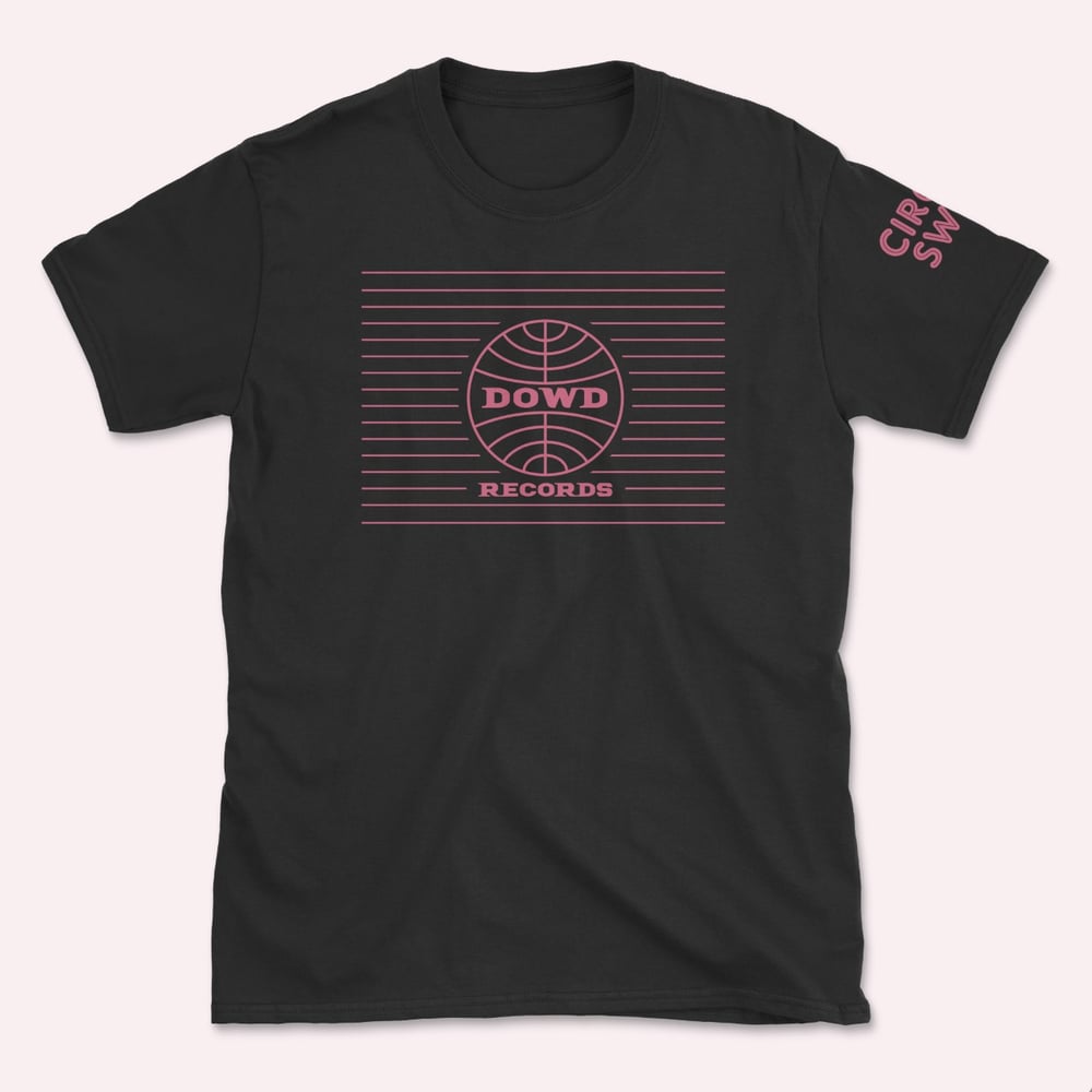 Image of Dowd Records x Circuit Sweet Collab T-Shirts Black